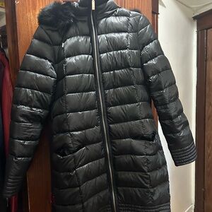 Women's Black Puffer Coat